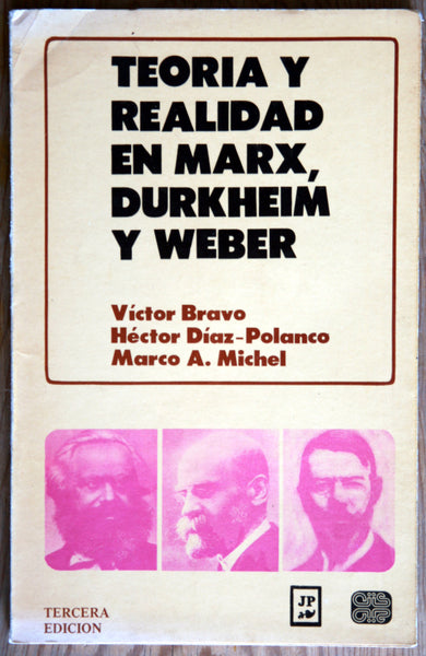 Teoría y realidad de Marx, Durkheim y Weber