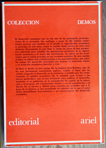 Teoría del desarrollo económico en la historia del pensamiento económico