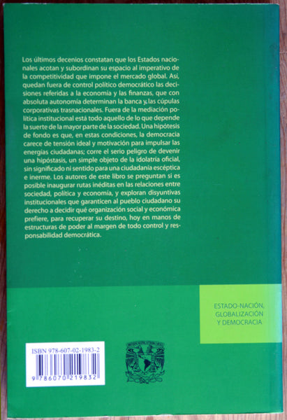Bajo la sombra de Craso. La democracia moderna entre finanzas bárbaras, poderes fácticos y crisis de la representación.