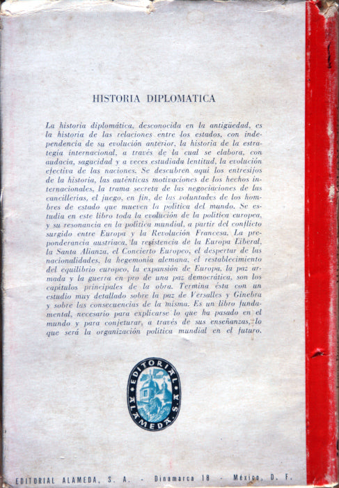 Diplomatica Historia diplomática – El Árbol, librería de uso