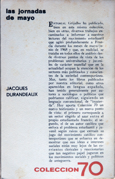 Las jornadas de Mayo