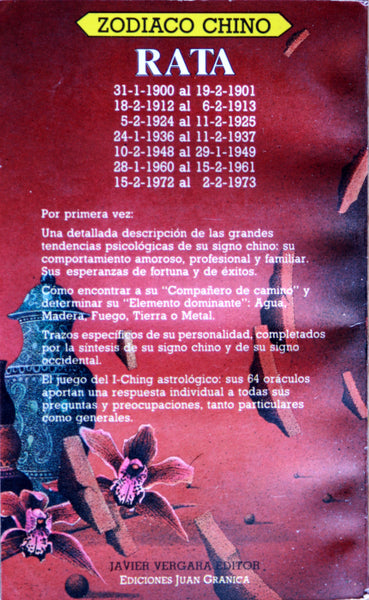Rata. Zodiaco Chino