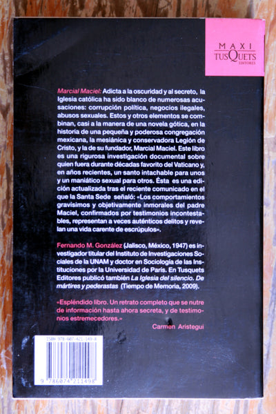 Marcial Maciel. Los legionarios de Cristo: testimonios y documentos inéditos