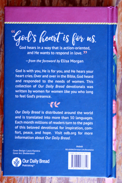 God Hears Her. 365 devotions for Women by Women, our daily Bread