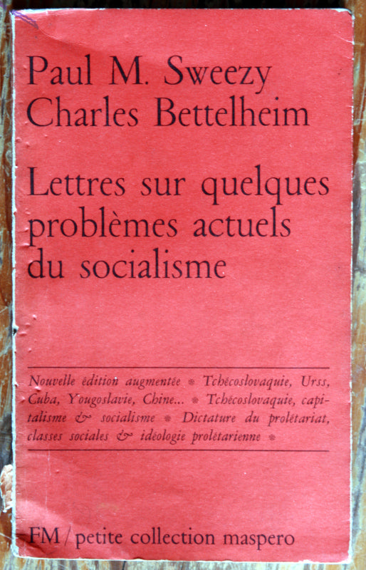 Lettres sur quelques problémes actuels du socialisme