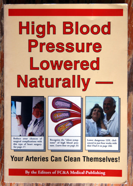 High Blood Pressure Lowered Naturally