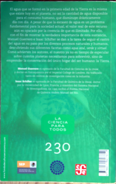 La huella del agua