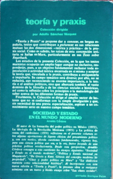 Sociedad y estado en el mundo moderno