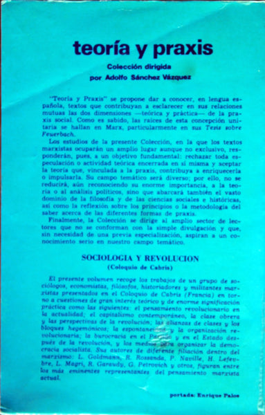 Sociología y revolución
