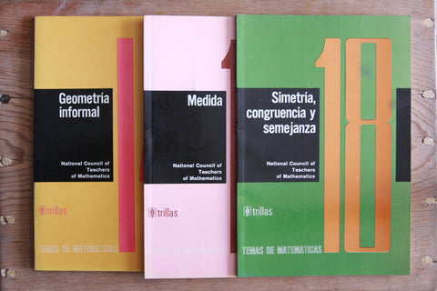 Colección Temas de matemáticas (Conjunto de 16 cuadernillos)