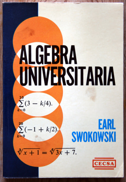 Álgebra universitaria
