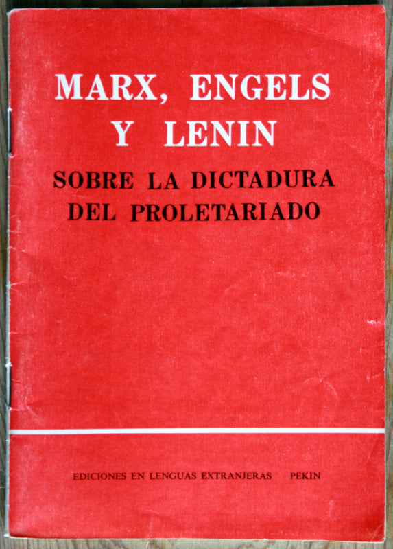 Sobre la dictadura del proletariado