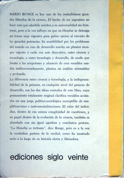 Ciencia y desarrollo
