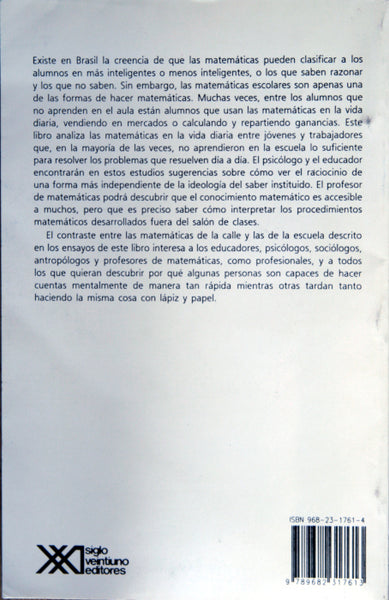 En la vida diez, en la escuela cero