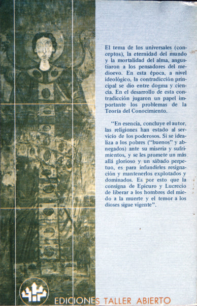 La teoría del conocimiento y el problema de los universales en la edad media