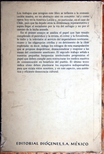 Comunicación masiva y revolución socialista