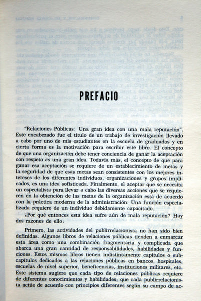 Comunicación y relaciones públicas