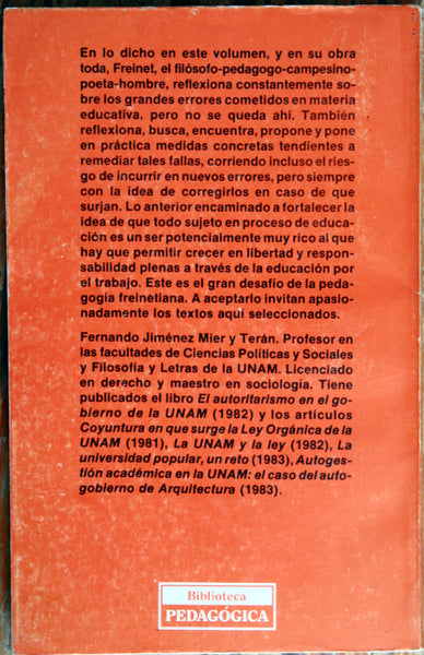 Freinet. una pedagogía de sentido común