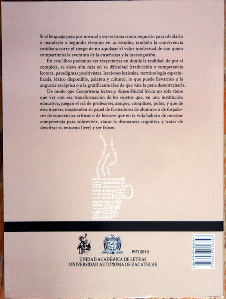 Competencia lectora y disponibilidad léxica