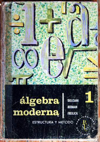 Álgebra moderna. Libro 1