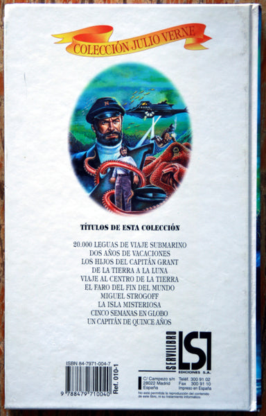 Colección Julio Verne. 20.000 leguas de viaje submarino