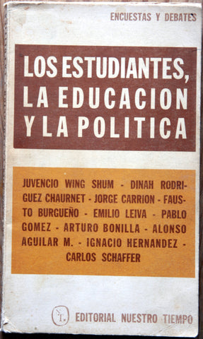 Los estudiantes, la educación y la política