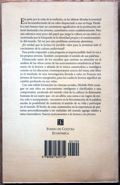 Nuevos acercamientos a los jóvenes y la lectura