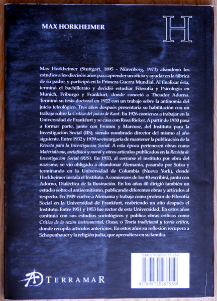 Crítica de la razón instrumental