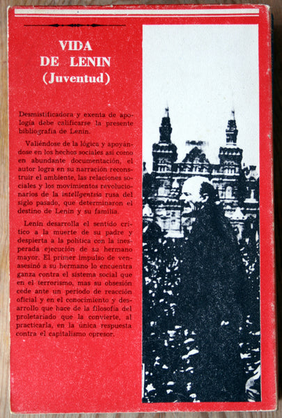 Vida de Lenin (Juventud). Obras de Trotsky. Tomo 3