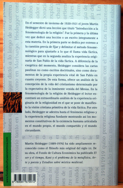 Introducción a la fenomenología de la religión
