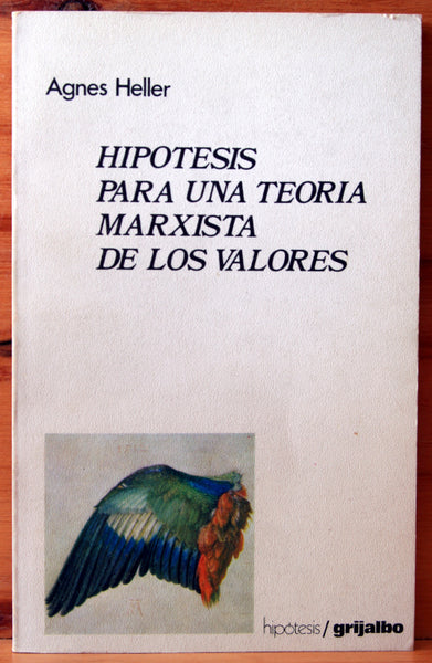 Hipótesis para una teoría marxista de los valores