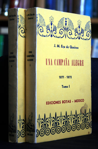 Una campaña alegre (1871-1872), tomos I y II. Versión castellana de Pedro González Blanco, con introducción y notas.