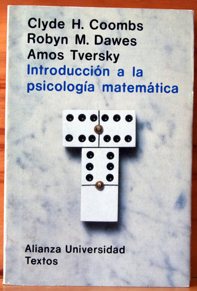 Introducción a la psicología matemática