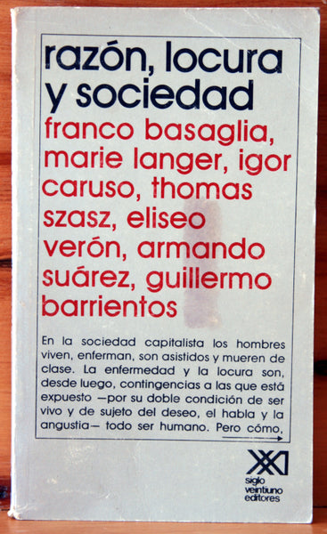 Razón, locura y sociedad