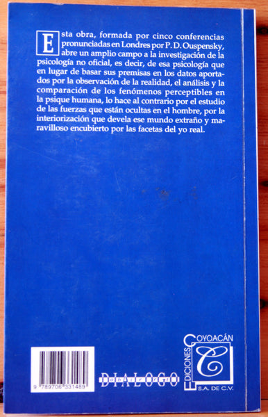 Psicología de la posible evolución del hombre