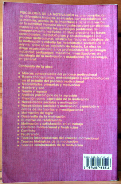 Psicología de la motivación