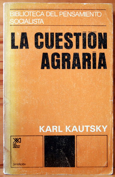 La cuestión agraria