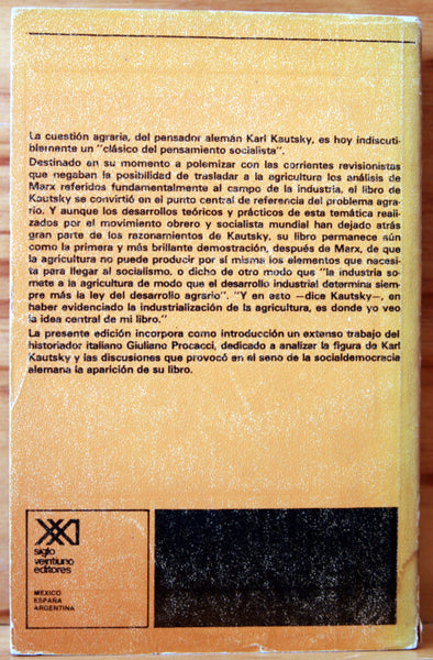 La cuestión agraria