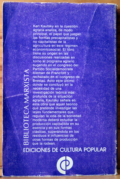 La cuestión agraria