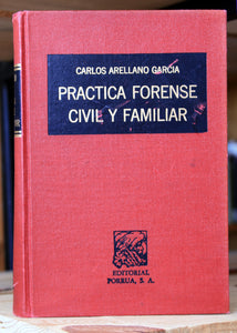 Práctica Forense Civil Y Familiar – El Árbol, Librería De Uso