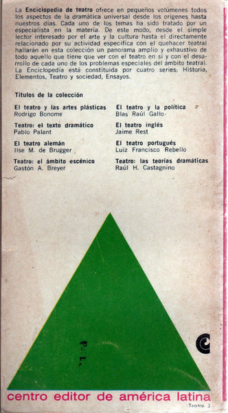 Teatro: el texto dramático