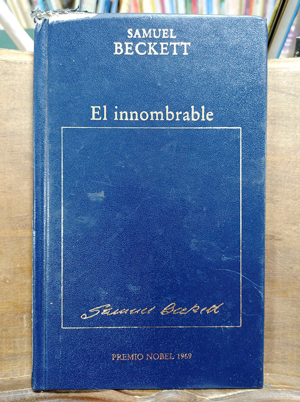 El Inonbrable El innombrable. – El Árbol, librería de uso