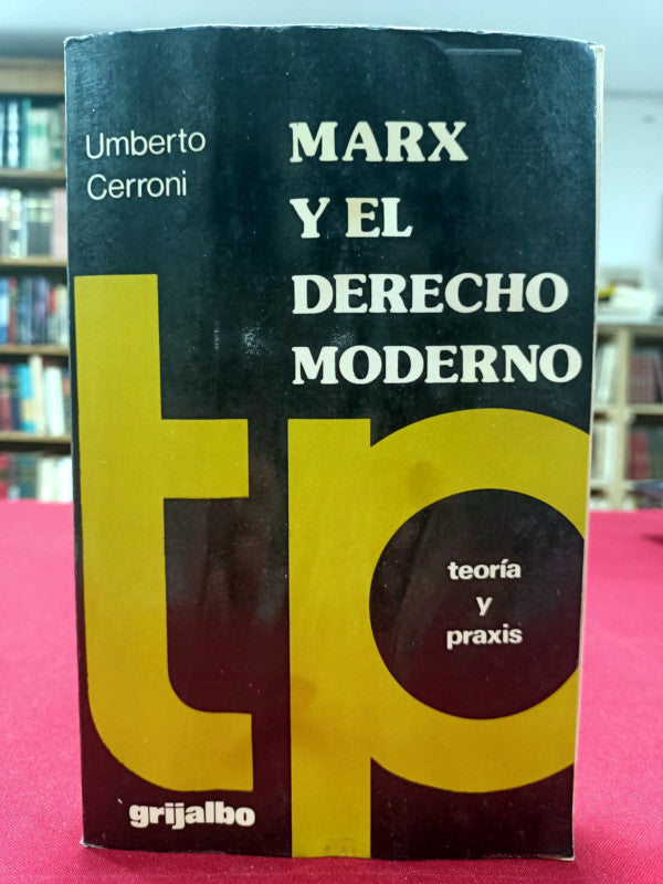 Marx y el Derecho moderno