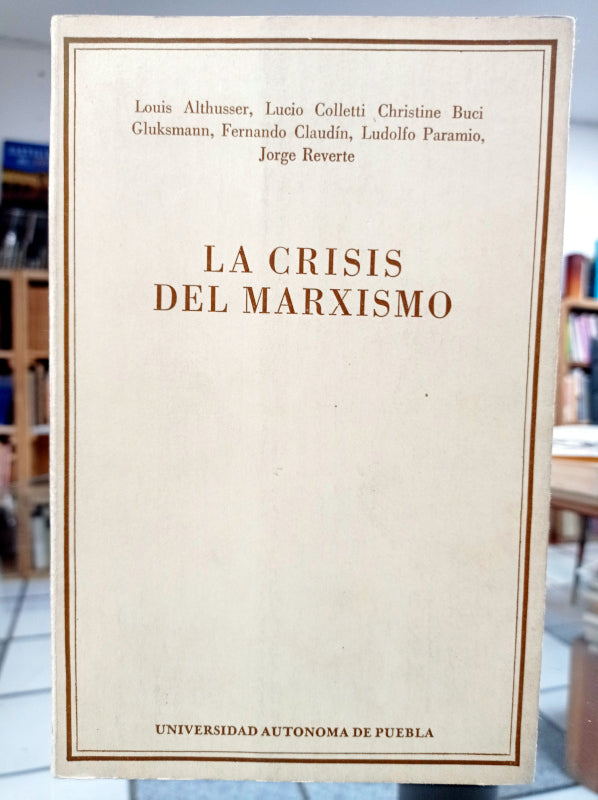 La crisis del marxismo