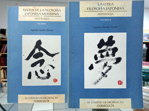 La otra filosofía japonesa. Antología. Volúmenes I y II.