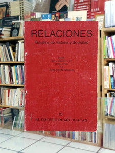 Relaciones. Estudios de Historia y Sociedad.